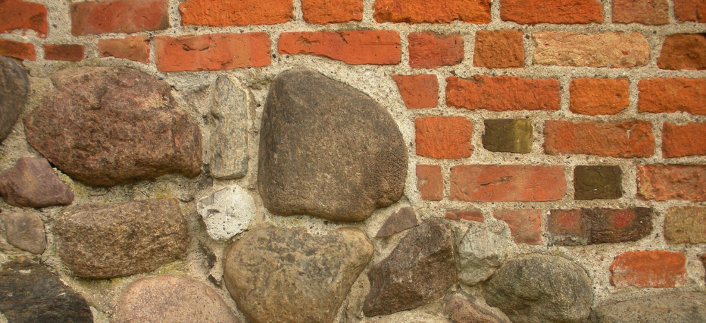 brick and stone wall